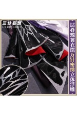 1/3 Delusion Honkai Star Rail Evernight March 7th Black Cosplay Costume